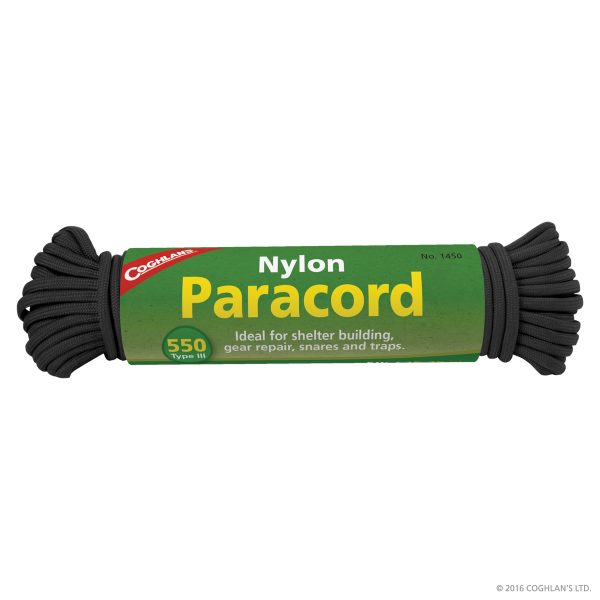 Paracord (50′) – Black