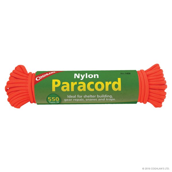Paracord (50′) – Neon Orange