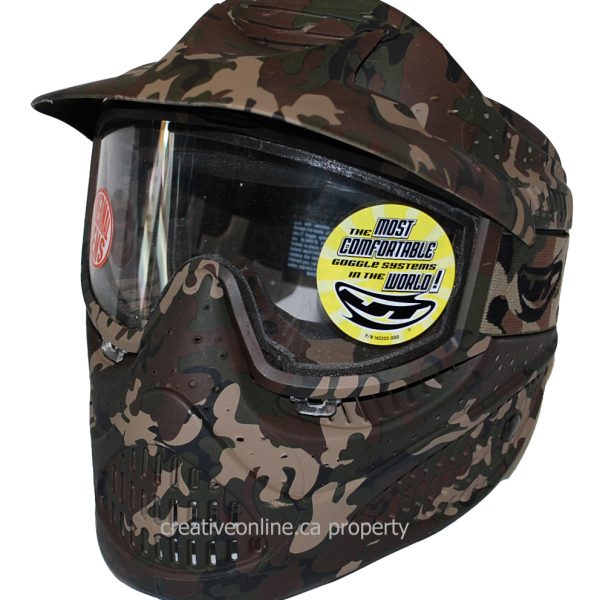 JT Face Mask with Thermal Double Lens Goggles