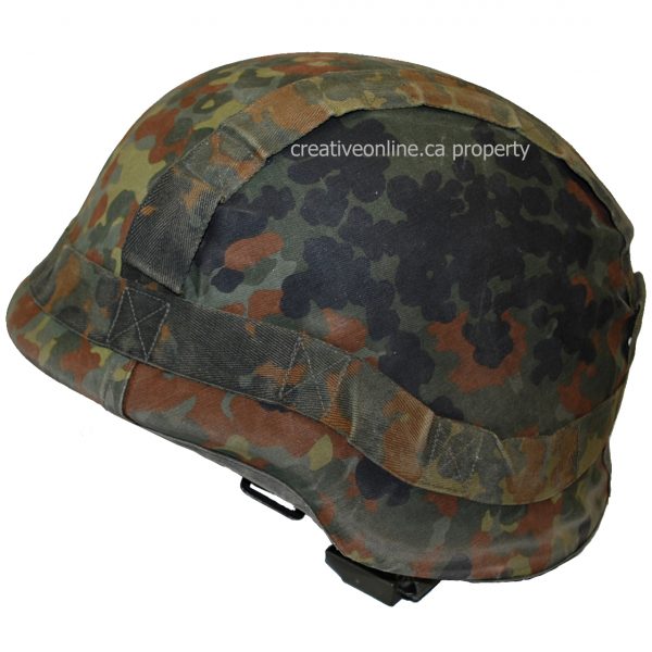 German Kevlar Helmet with Cover